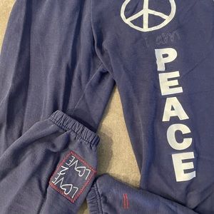 Peace Love World Sweatpants